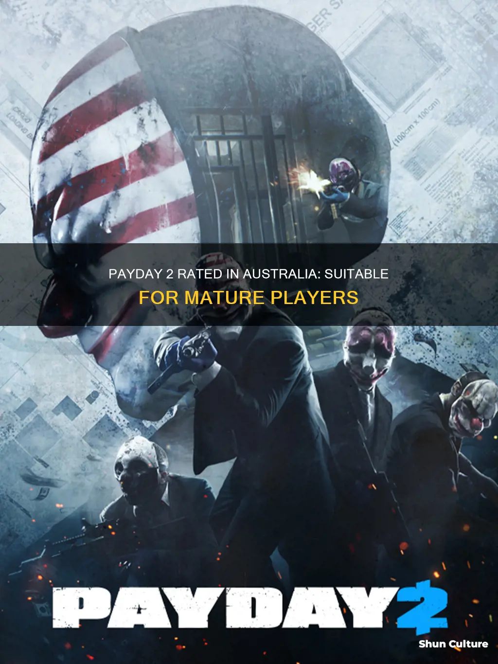 what is payday 2 rated in australia
