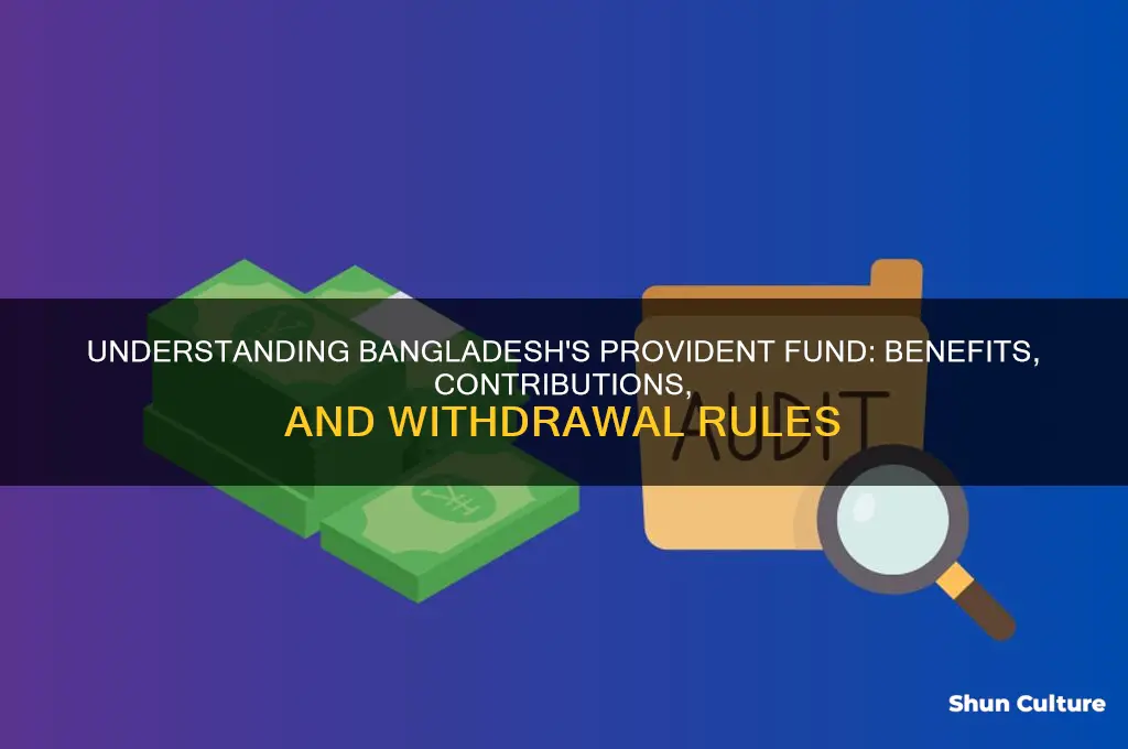 what is provident fund in bangladesh