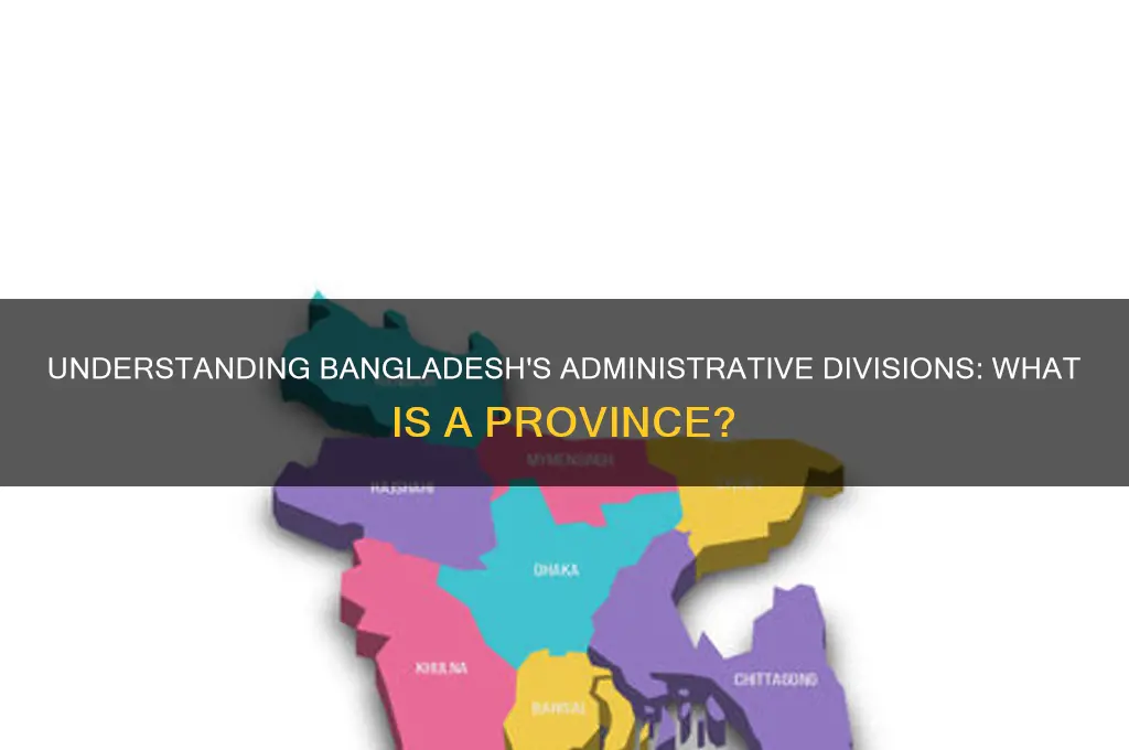 what is province in bangladesh