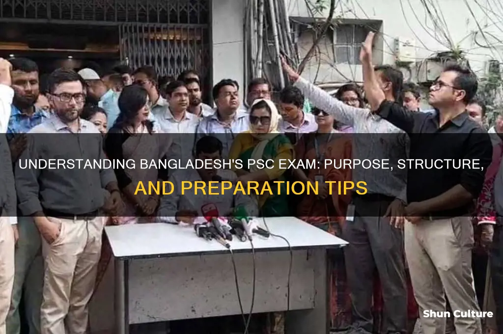 what is psc exam in bangladesh