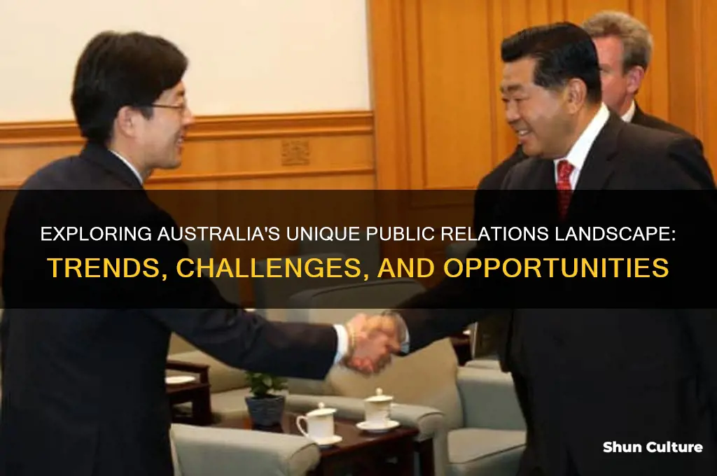 what is public realtions like in australia