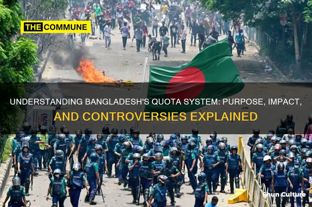 what is quota system in bangladesh