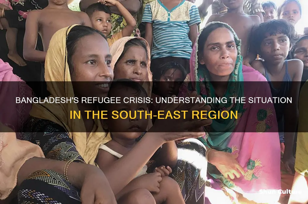 what is refugee situation in the south-east of bangladesh