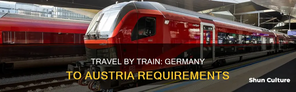 what is required for a train from germany to austria