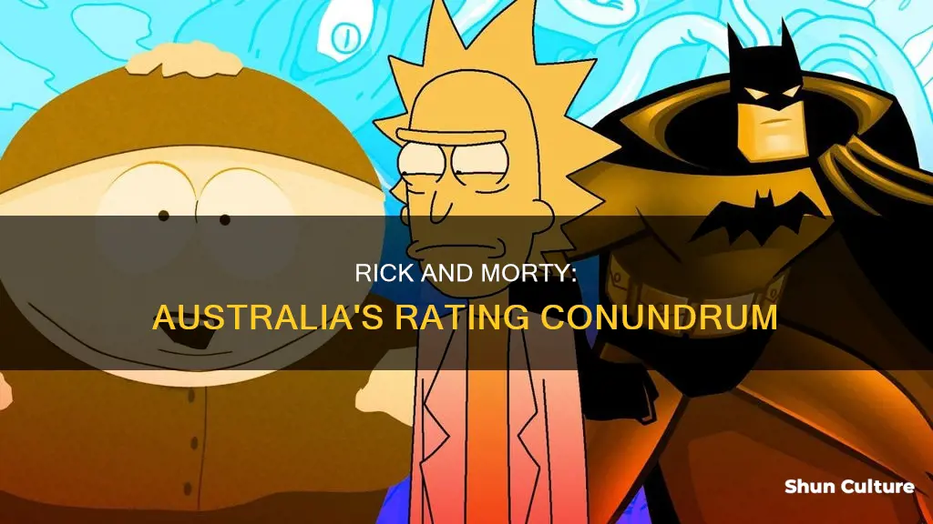 what is rick and morty rated in australia