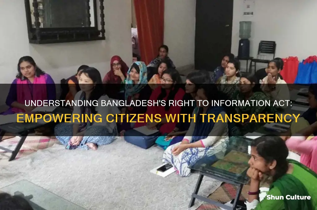 what is right to information act in bangladesh