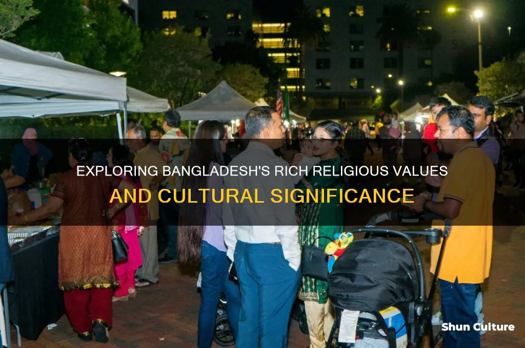 what is riligious value in bangladesh