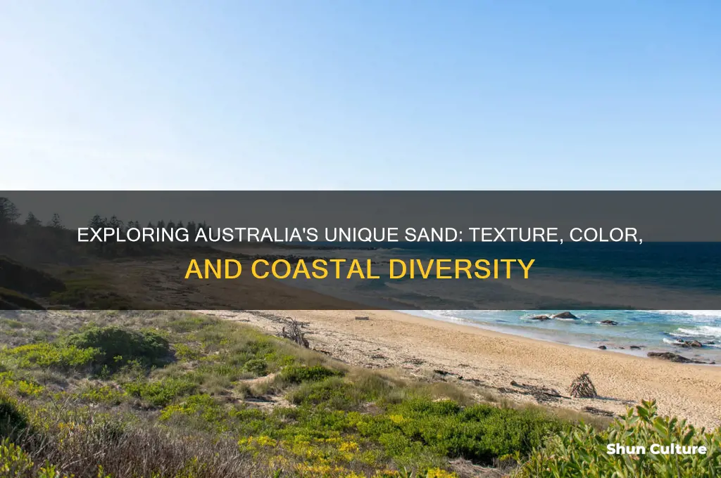 what is sand like in australia