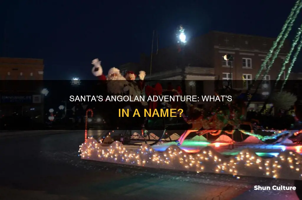 what is santa called in angola