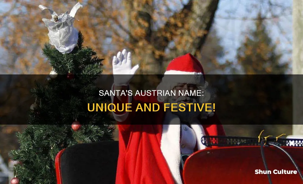 what is santa called in austria