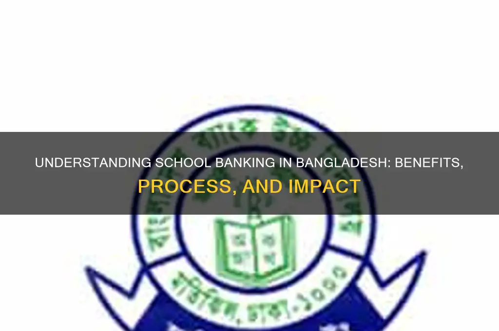 what is school banking in bangladesh