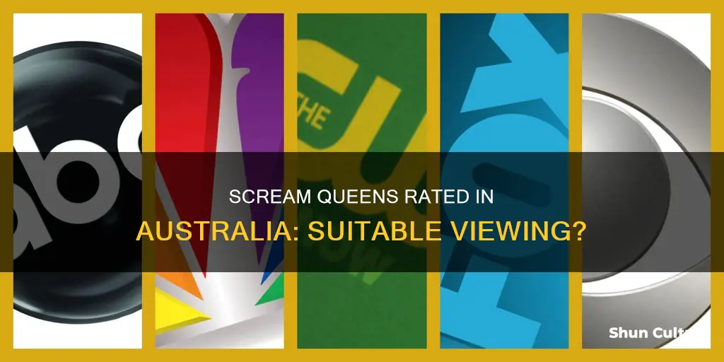 what is scream queens rated in australia