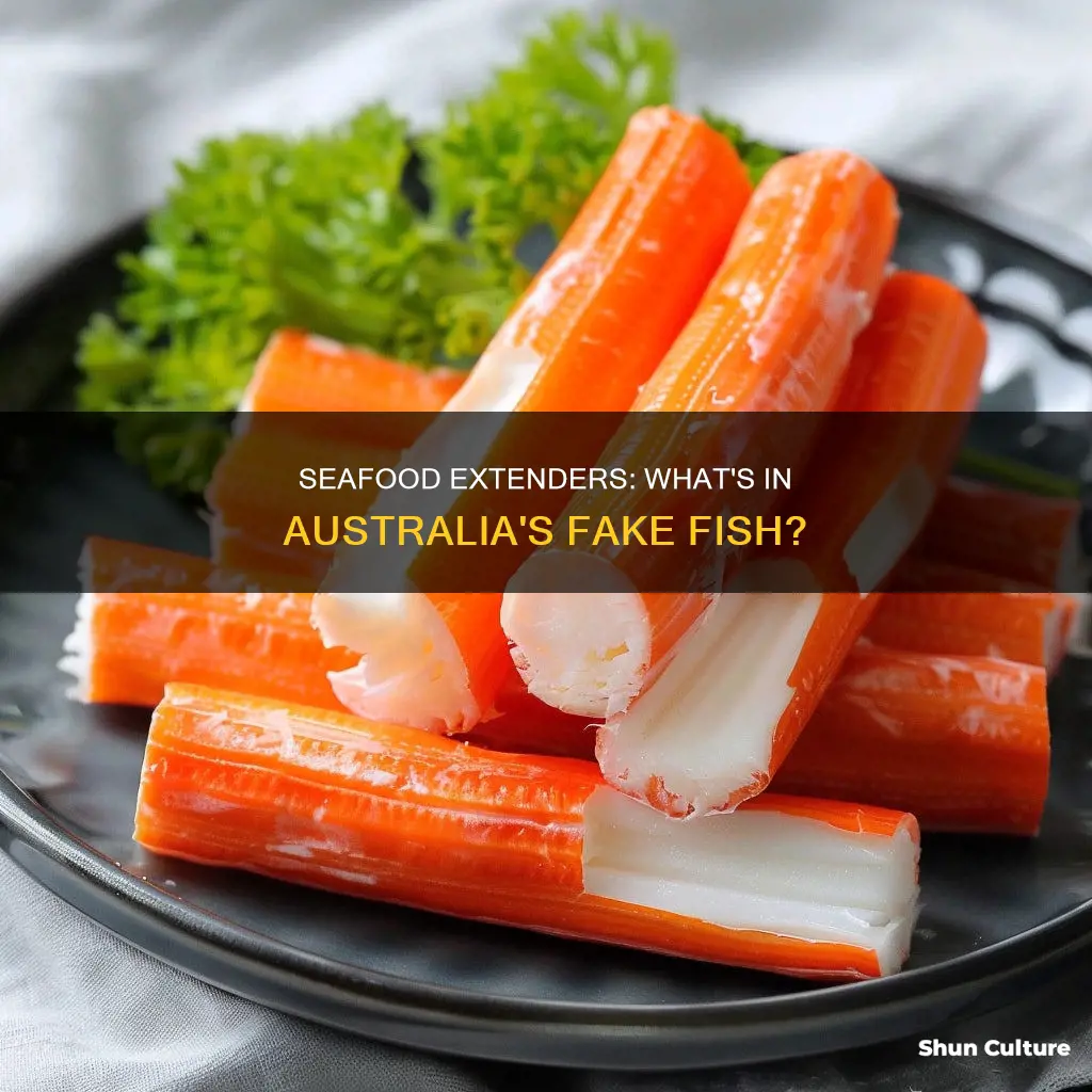what is seafood extender made from in australia