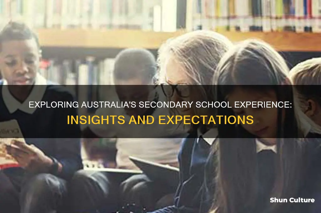 what is secondary school like in australia