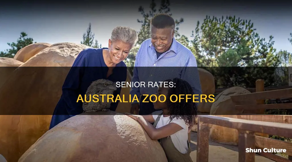 what is senior rate at the australia zoo