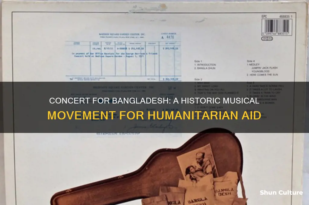 what is significant about the concert for bangladesh
