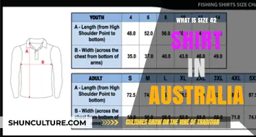 Shirt Sizes: Understanding Australia's Size 42