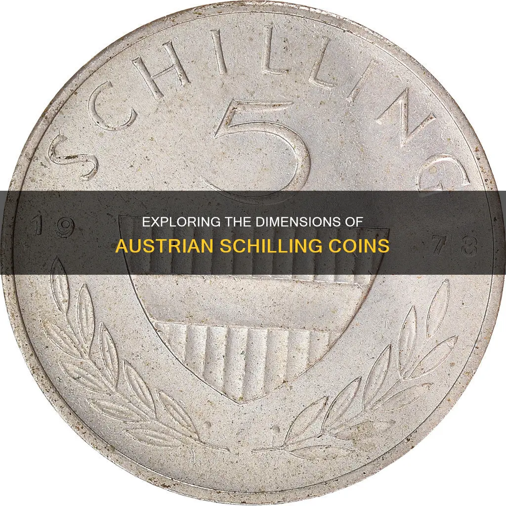 what is size of austria schilling coin