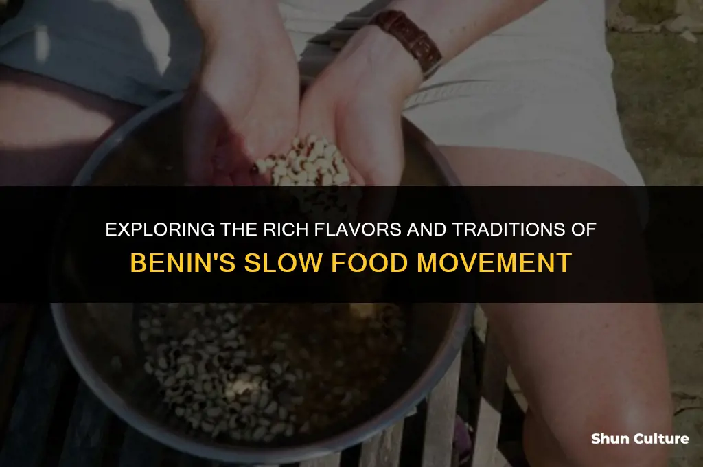 what is slow food benin