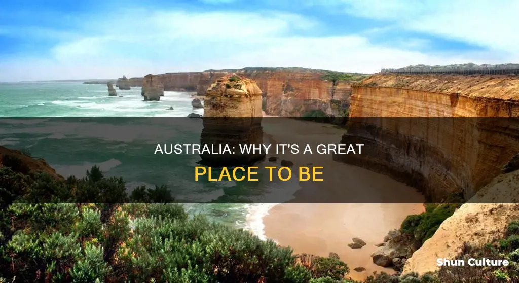 what is so good about australia