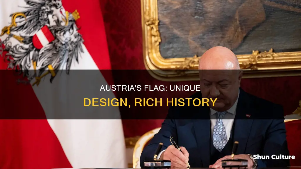 what is so special about the austrian flag