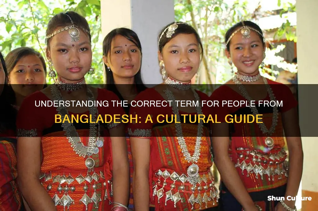 what is someone from bangladesh called