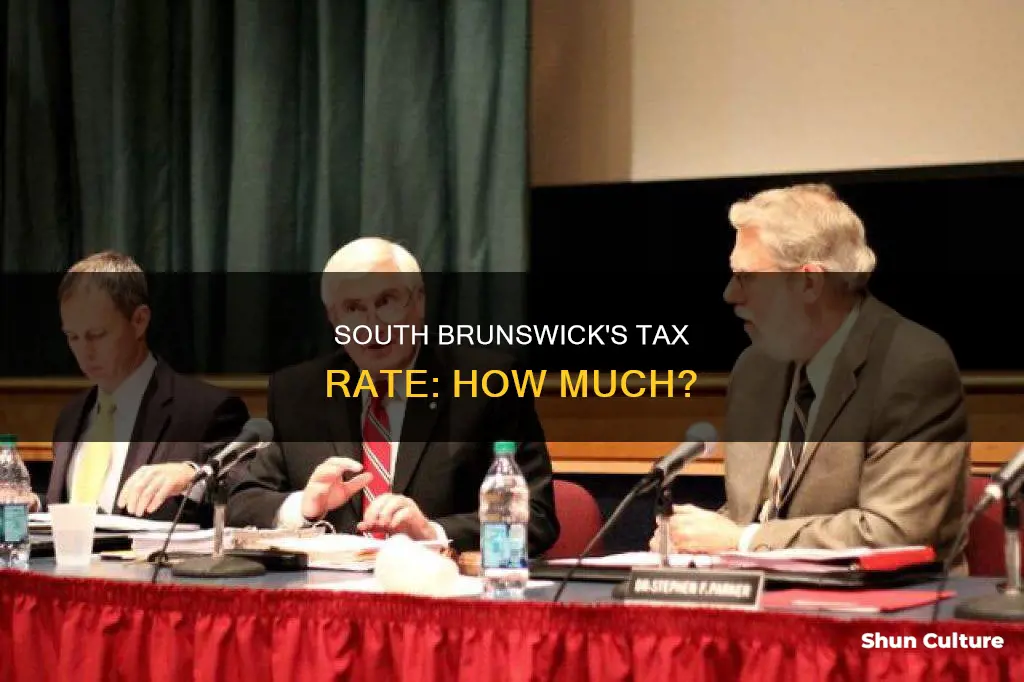 what is south brunswicks tax rate