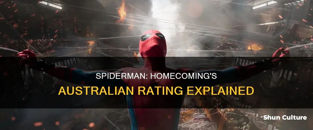 what is spider man homecoming rated in australia