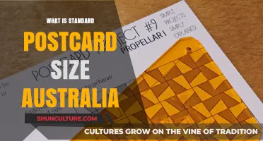 Standard Postcard Sizes for Australia: A Quick Guide