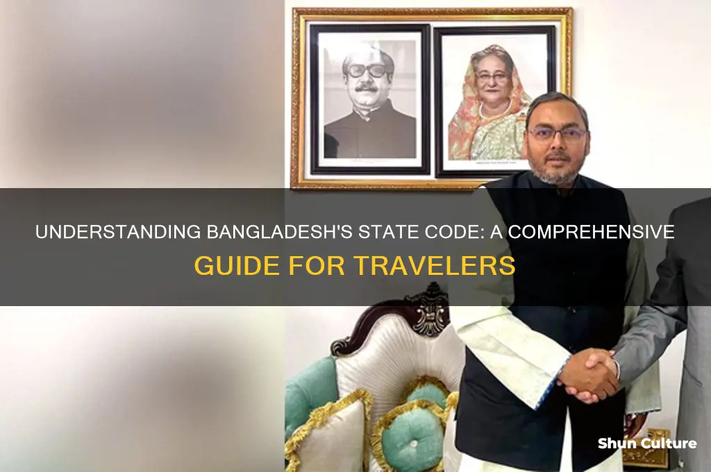 what is state code for bangladesh