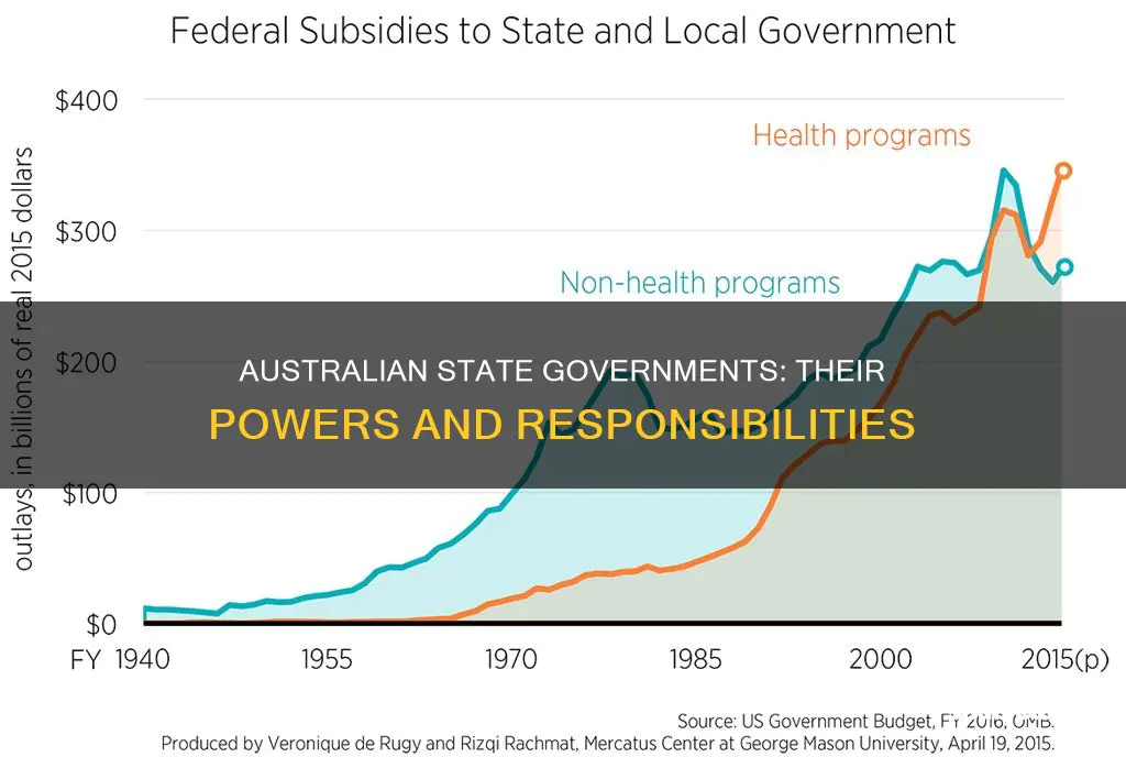 what is state government in charge of in australia