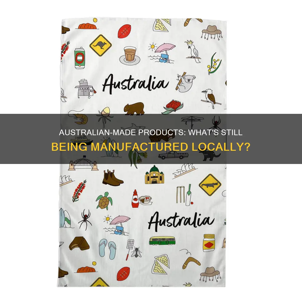 what is still made in australia