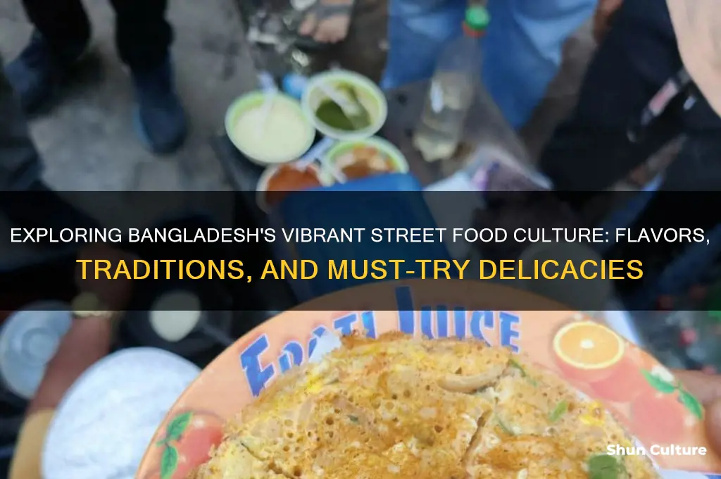 what is street food in bangladesh