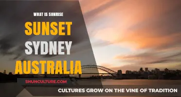 Sydney's Sunrise & Sunset Times: A Daily Sky Spectacle Guide