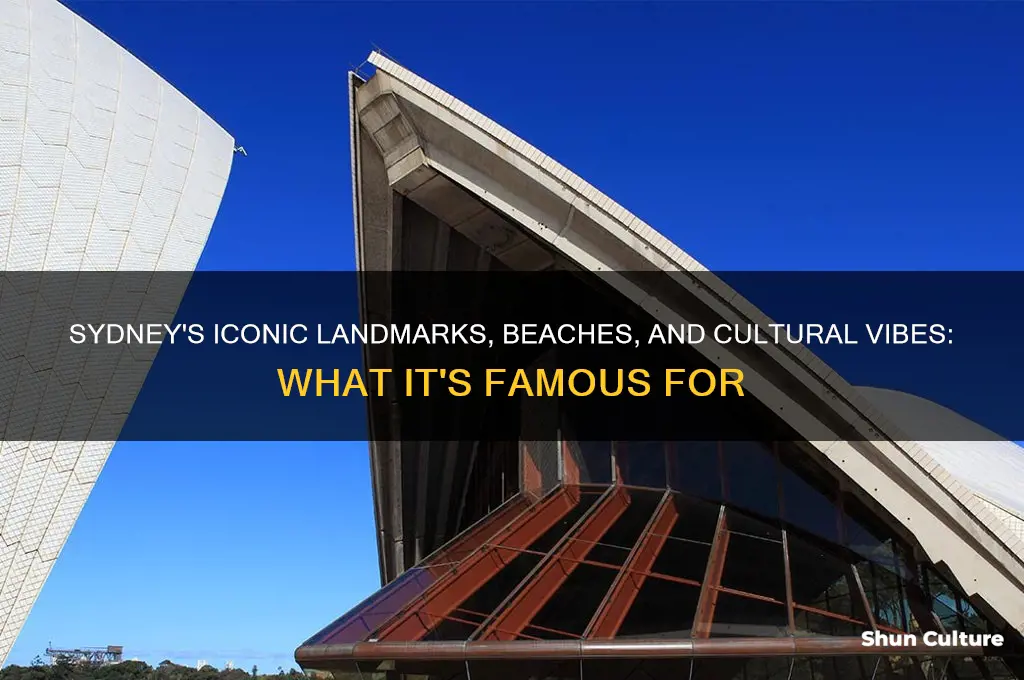 what is sydney australia best known for