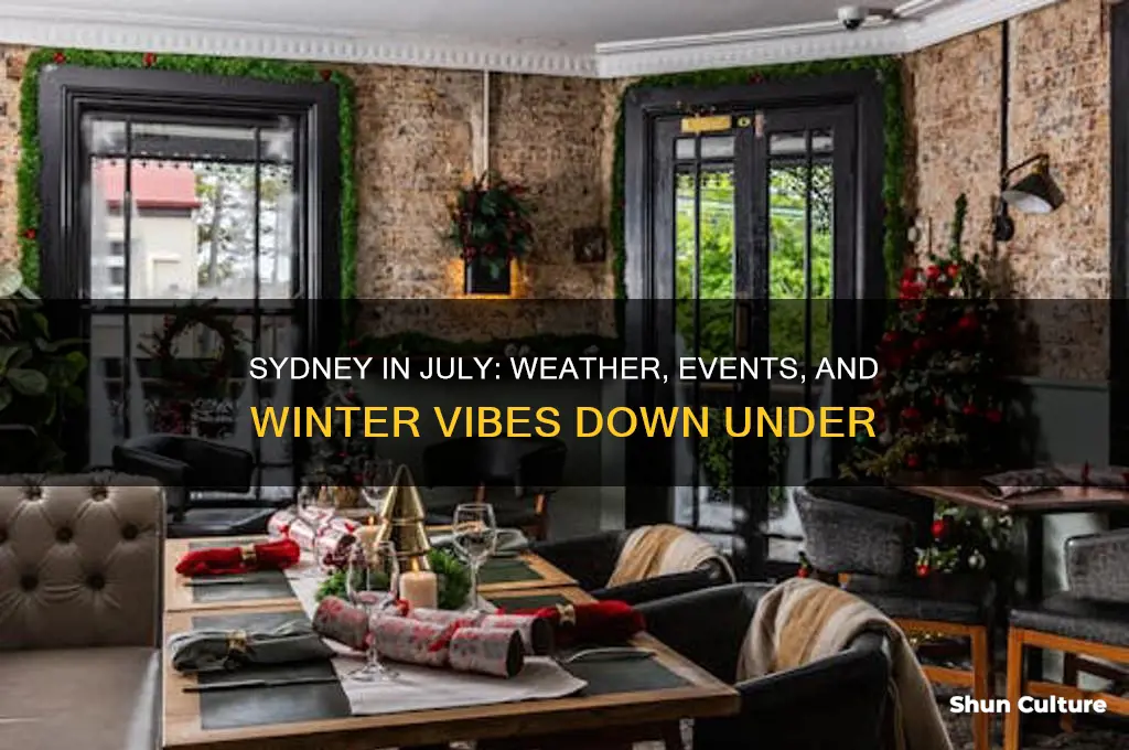 what is sydney australia like in july