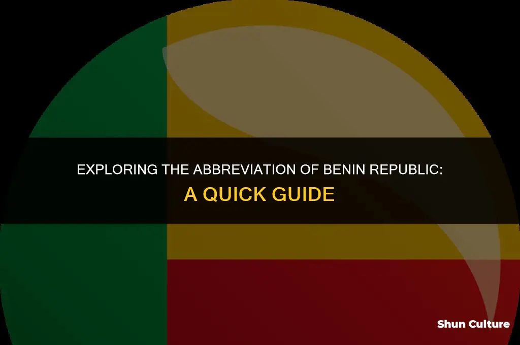 what is the abreviation of benin republic