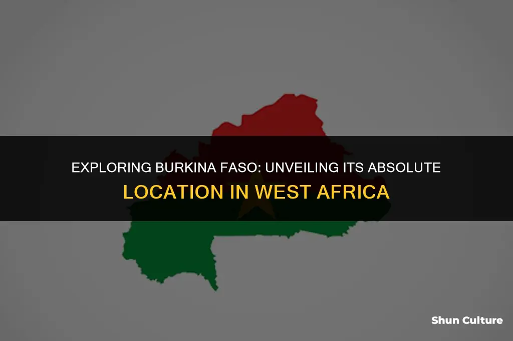 what is the absolute location of burkina faso