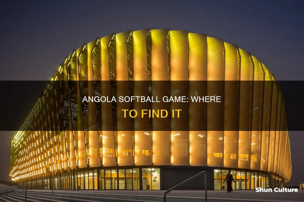 what is the address for the angola soft ball game