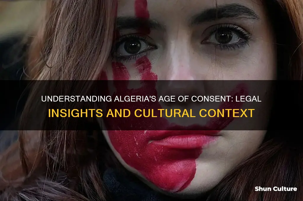 what is the age of consent in algeria