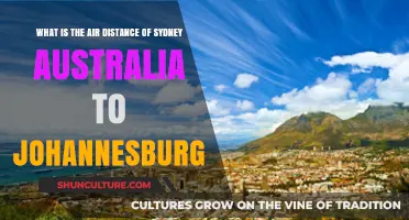 Sydney to Johannesburg: Calculating the Air Distance Between Two Cities
