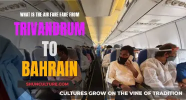 Trivandrum to Bahrain: Airfare and Travel Costs Explored