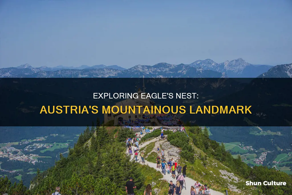 what is the altitude at the eagles nest in austria