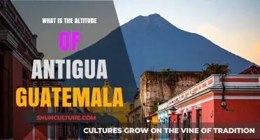 Exploring Antigua Guatemala's Altitude: A Historical City's Elevation Revealed