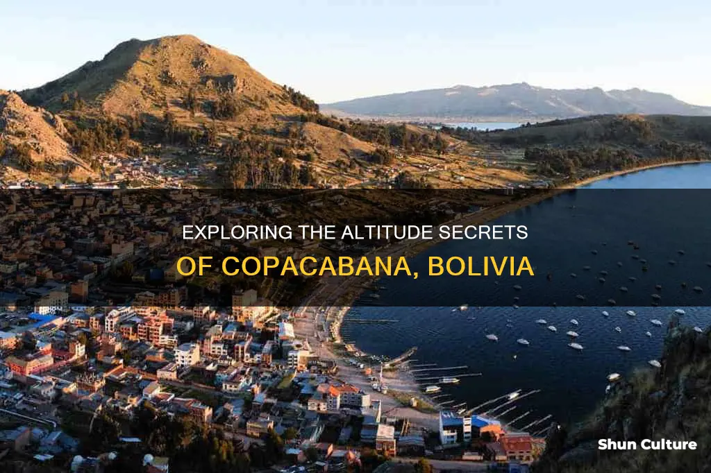 what is the altitude of copacabana bolivia