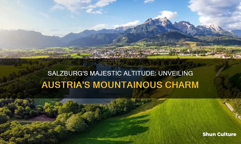 what is the altitude of salzburg austria