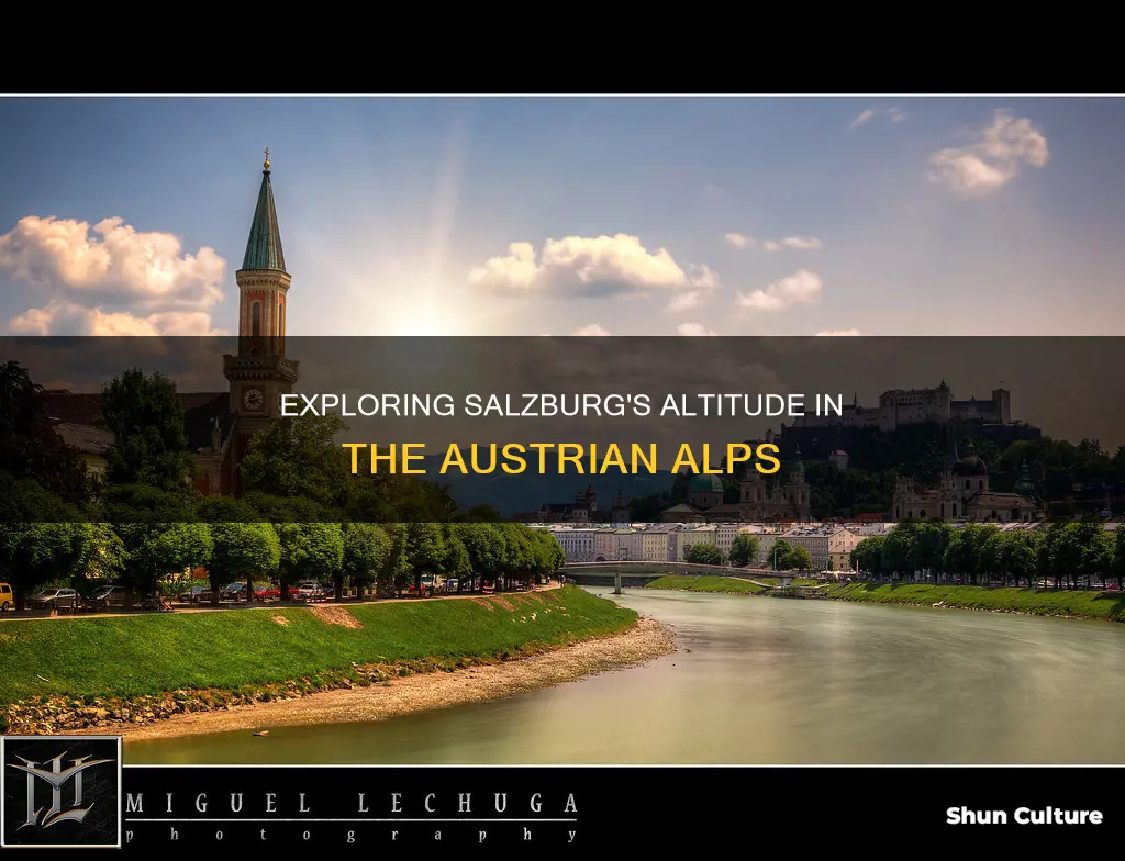 what is the altitude of salzburg austria