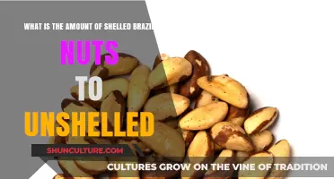 Shelled vs. Unshelled Brazil Nuts: Understanding the Weight Difference