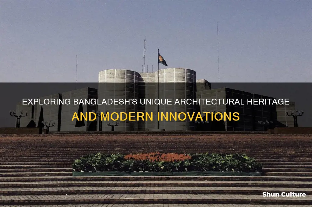 what is the arch8tecture in bangladesh