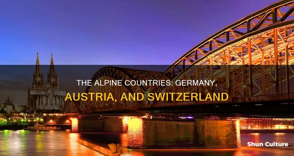what is the area around germany austria and switzerland called
